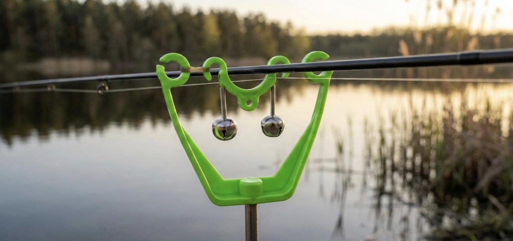 BiteBell™ Dual Bell Fishing Bite Alarm Clip
