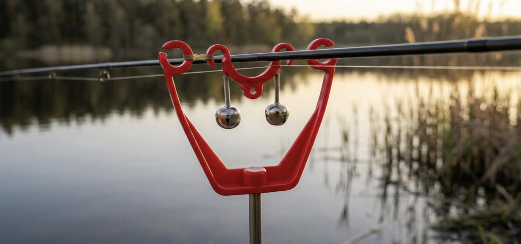 BiteBell™ Dual Bell Fishing Bite Alarm Clip