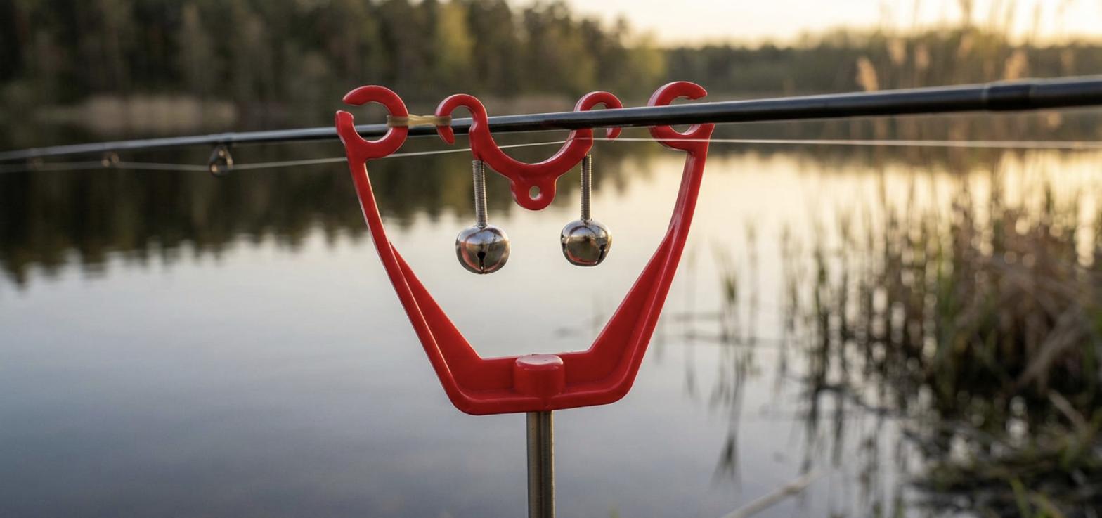 BiteBell™ Dual Bell Fishing Bite Alarm Clip