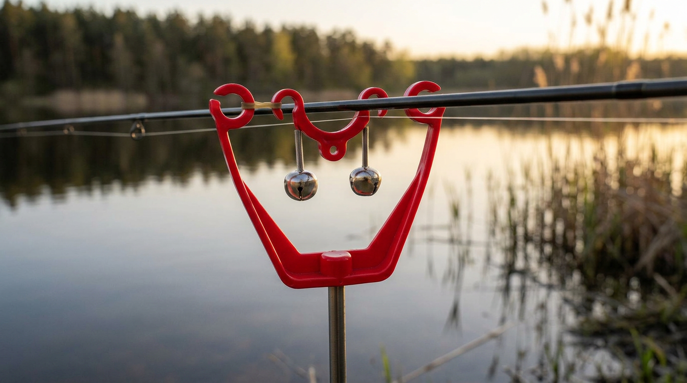 BiteBell™ Dual Bell Fishing Bite Alarm Clip