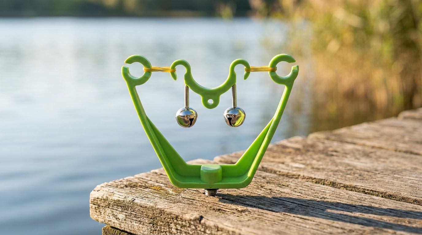 BiteBell™ Dual Bell Fishing Bite Alarm Clip