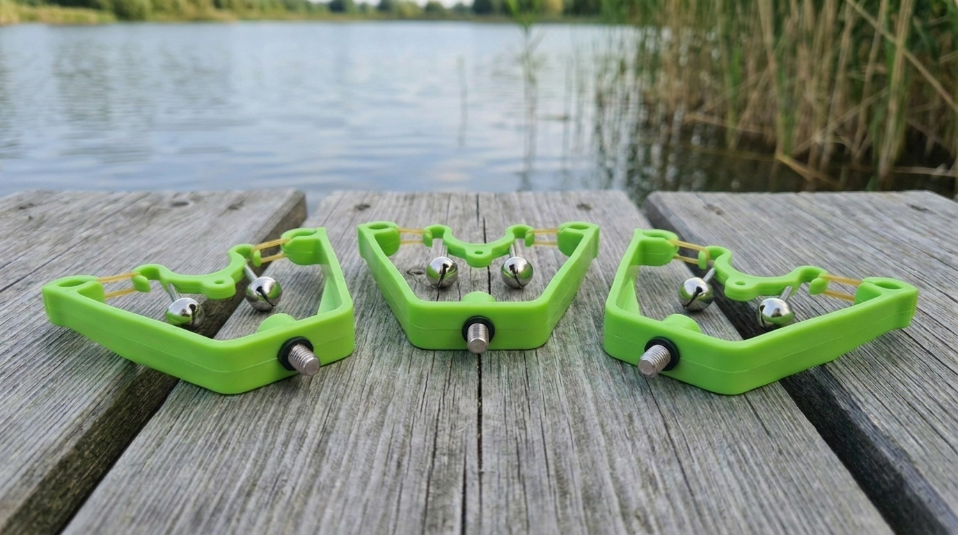 BiteBell™ Dual Bell Fishing Bite Alarm Clip