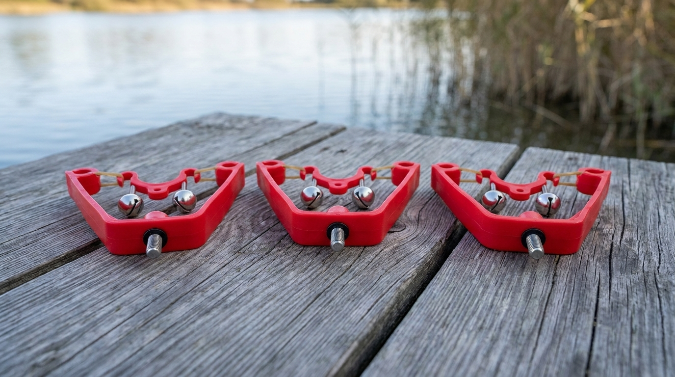 BiteBell™ Dual Bell Fishing Bite Alarm Clip