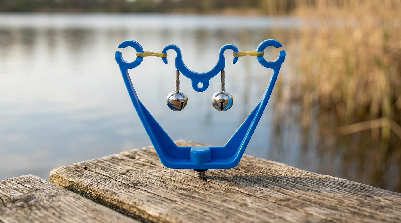 BiteBell™ Dual Bell Fishing Bite Alarm Clip